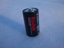 Battery Kodak on snow